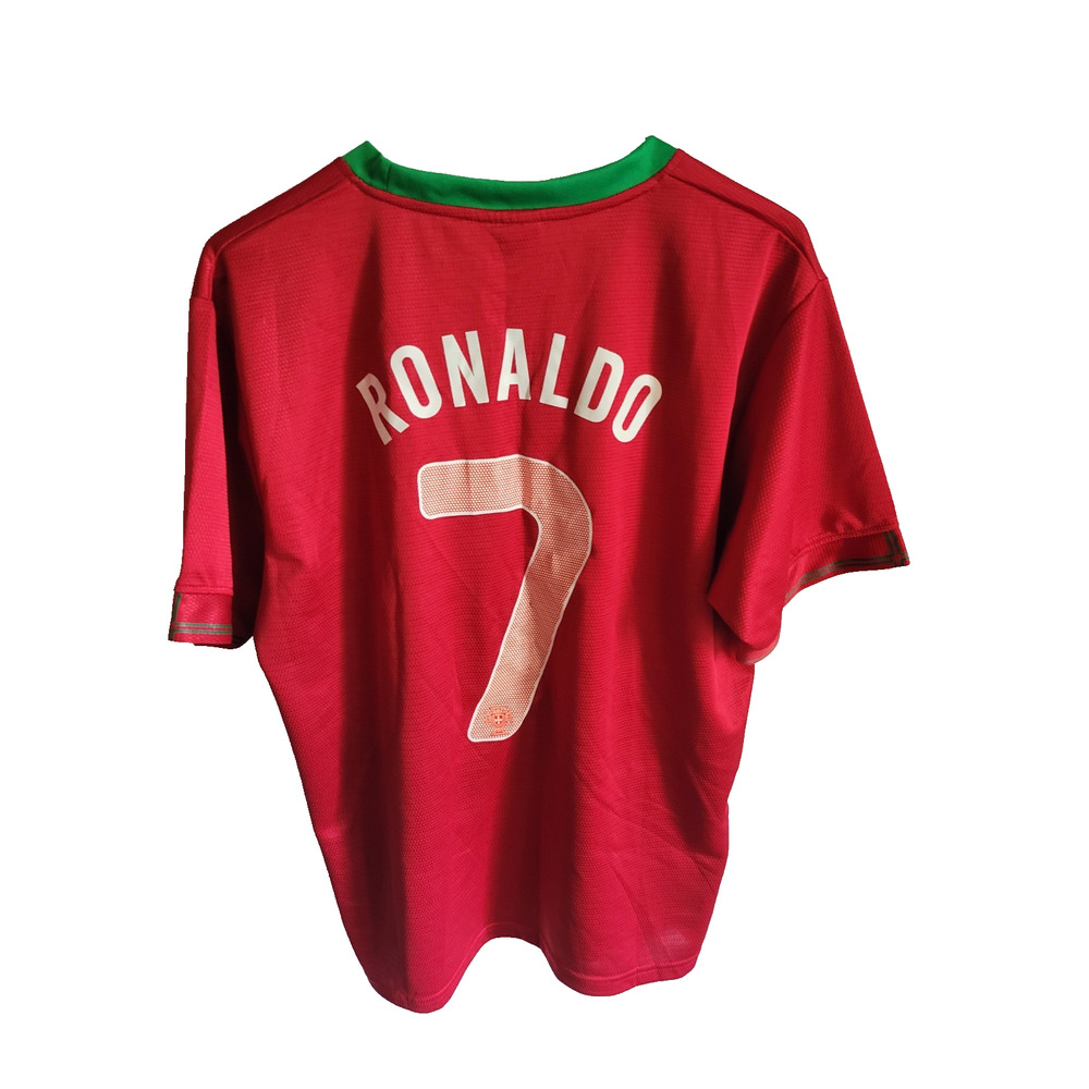 Cristiano Ronaldo Portugal Soccer National Team Jersey Long Sleeve Mens L